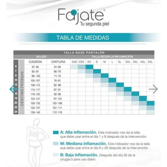 fajate 100% made in colombia Fajate  girdle DescriptionMade with smart - Picture 3 of 4